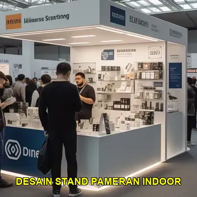 Desain Stand Pameran Indoor